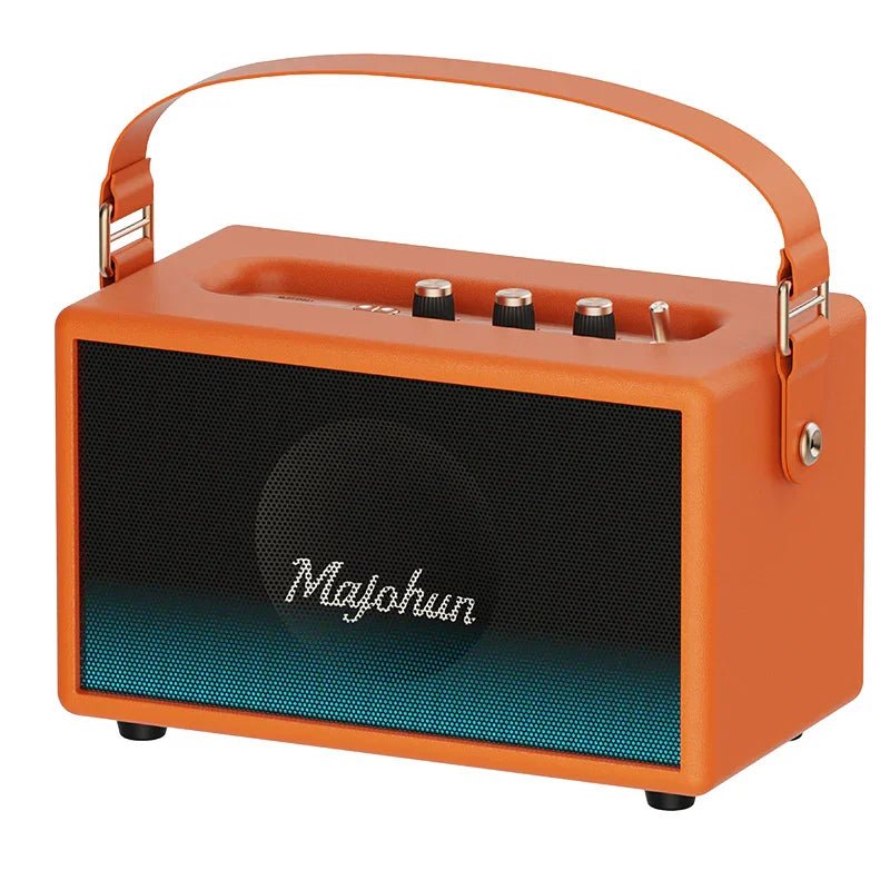 Majohun D002 - BK Portable Karaoke Bluetooth Speaker with Wireless Microphones – Powerful Bass & Party Ready - Majohun official shop - Focus on Speakers for 30 years