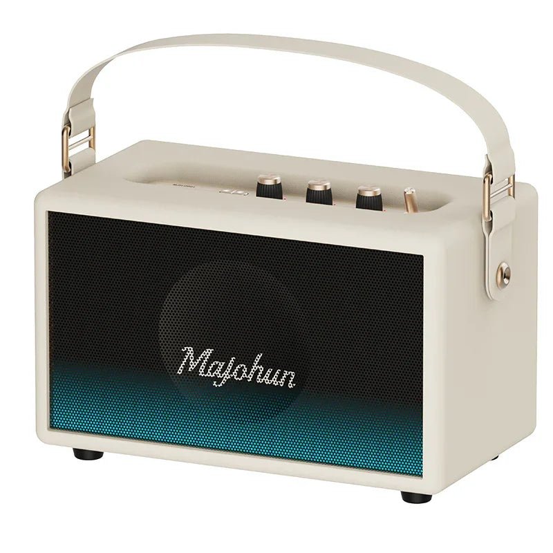 Majohun D002 - BK Portable Karaoke Bluetooth Speaker with Wireless Microphones – Powerful Bass & Party Ready - Majohun official shop - Focus on Speakers for 30 years