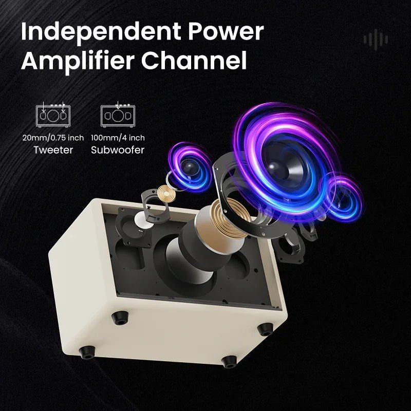 Majohun MJH - D001 Hi - Fi Wooden Speaker – Classic Design, Modern Wireless Sound - Majohun official shop - Focus on Speakers for 30 years